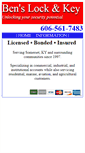 Mobile Screenshot of benslock.com